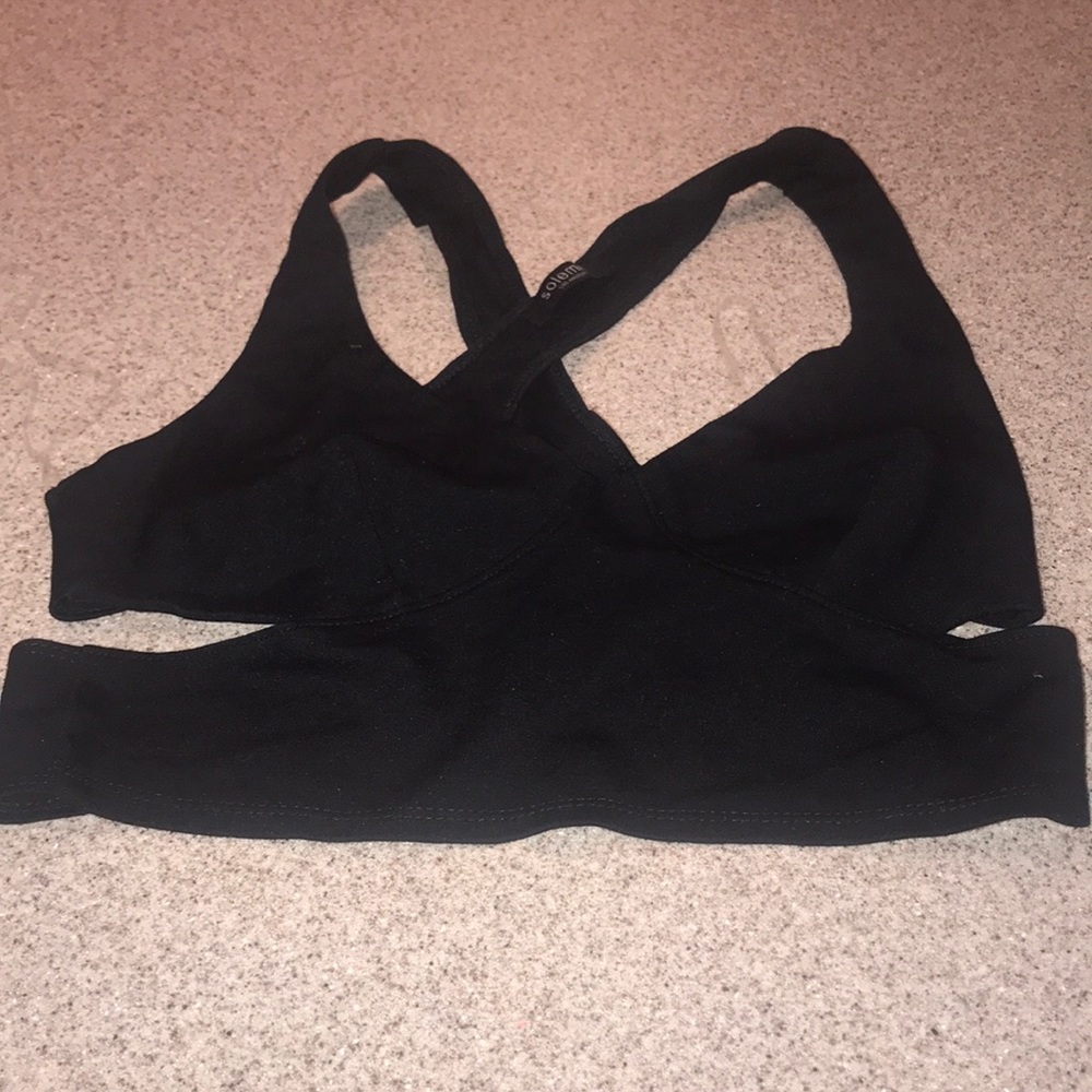 COPY - Black crop top